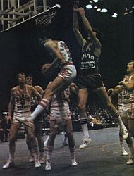 Detalj sa meča Bosna - Emerson 96:93