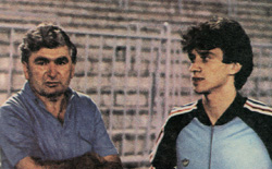 Pobednički tandem: trener Petrović i Dragan Zdravković
