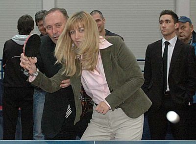 "Dragec" Šurbek i bivša srpska ministarka omladine i sporta Snežana Samardžić Marković