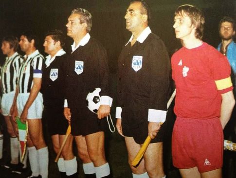 Sudijska trojka (sleva): Čanak, Gugulović i Kostovski