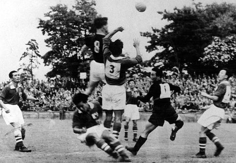 Detalj sa utakmice Mađarska - Južna Koreja 9:0 (FOTO: Popperfoto/Getty Images)