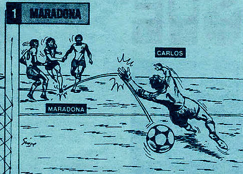 Gol Maradone protiv Brazila