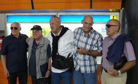 40 godina kasnije: Zoran Živković, Vlado Štencl, Abas Arslanagić, Hrvoje Horvat i Nebojša Popović u Minhenu 2012. godine