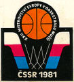 Logo košarkaškog prvenstva Evrope 1981. godine