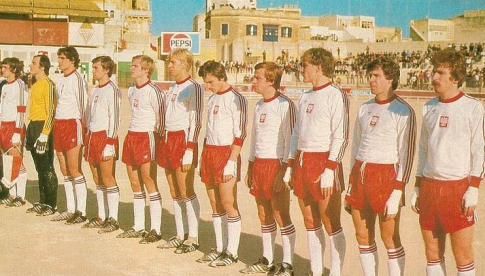 Ekipa Poljske uoči utakmice (FOTO: historiawisly.pl)