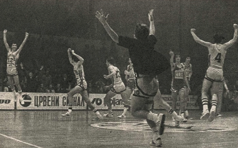 Radost košarkaša Jugoplastike (FOTO: D. Marković)