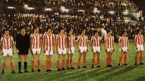 Ekipa Crvene zvezde uoči finalne utakmice sa Malagom