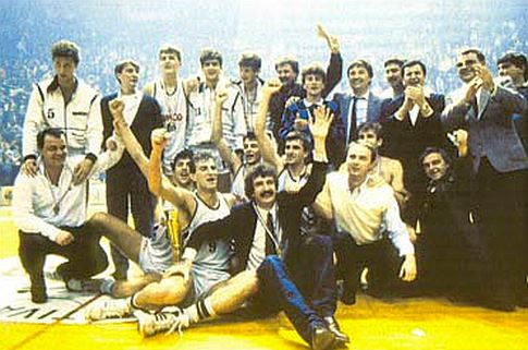 Košarkaši beogradskog Partizana, državni šampioni 1987. godine