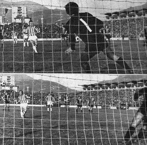 Čelik - Crvena zvezda 0:2: Đorić je prvo realizovao najstrožu kaznu (gornja fotografija), ali je u ponovljenom pokušaju bio neprecizan (donja fotografija)