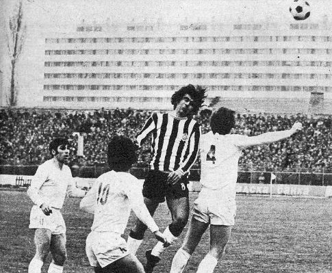 Detalj sa utakmice u Radnički (Niš) - Partizan 1:1